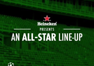 Heineken Share The Drama – World Record and UCL with Didier Drogba