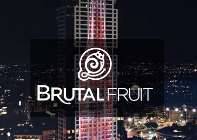 BRUTAL FRUIT LIGHTS UP AFRICAS TALLEST BUILDING